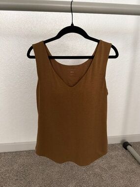 Mame Kurogouchi Uniqlo silk blend sleeveless bra top